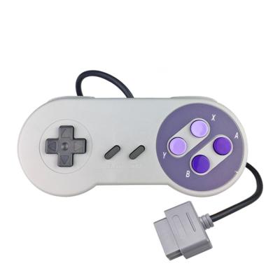 China ABS size new quality joysticks OEM brand gamepad for SNES wired nes super controller for sale