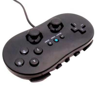 China For wii Gamepad Host HOT Wired Host Game Classic Joystick And Controller For Wii 1 Console Remote Video Game White/Black Joypads for sale