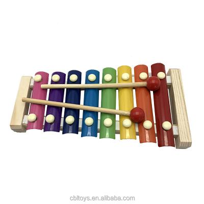 China Toy Educational musical plays 8 note musical instrument xylophone for kids CBL3086 for sale