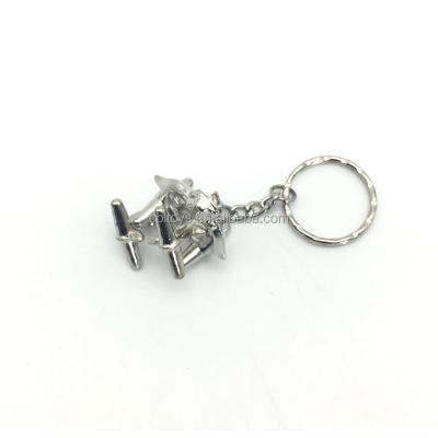 China Educational Promotional Mini Metal Puzzle Toy Key Chain Puzzles Solutions QI Toys for sale