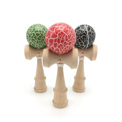 China Traditional Japanese Kendama Wooden Slot Grasshopper Games for sale