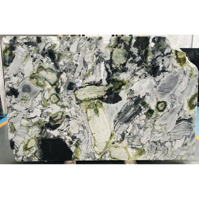 China Modern Ice Jade Marble, Emerald Jade Ice Green Cold Marble, Primavera Lux White Beauty Marble from China for sale