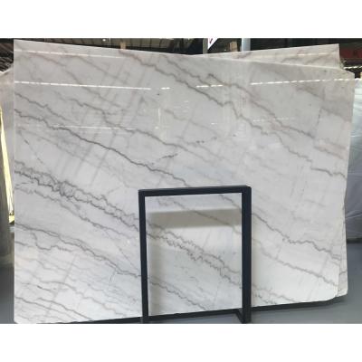 China Wholesale Modern China Price Cheap Carrara White Marble Slabs Texture Guangxi White Marble for sale