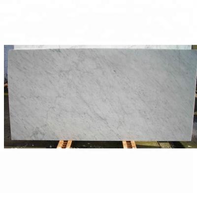 China Sale Modern Italian Carrara White Marble Slab For Floor Tiles for sale