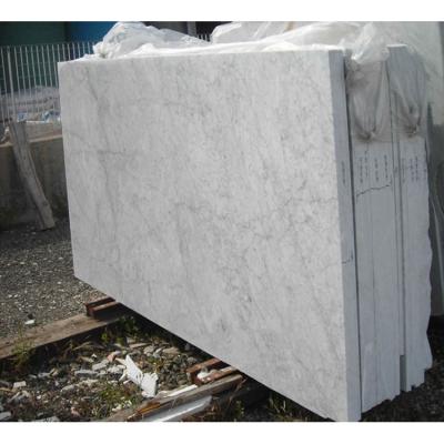 China Harga Marmer Carrara Slab Modern White White Marble Stone Carrera Marble For Countertops And Flooring for sale