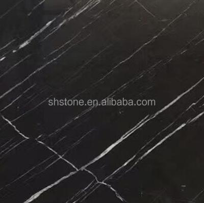 China Good Price China Modern Chinese Black Nero Marquina Marble Slab for sale