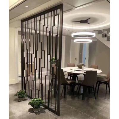 China Custom Iron American Wire Stainless Steel Customization Style Mesh Curtain Partition Wall Divider Sheet Metal for sale