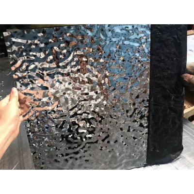 China 2023 Latest Design Modern Embossing Modern Water Ripple Panel Decoration Stainless Steel Popular Sheets for sale