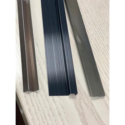 China Factory Modern Chinese Multiple Size New Product High Quality Thin Stainless Steel U Metal Decorative Strip for sale