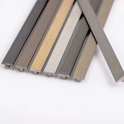 China Manufacturer Factory Price Multiple Modern Direct Materials Tile Stainless Steel Metal Foshan Decorative Strip for sale