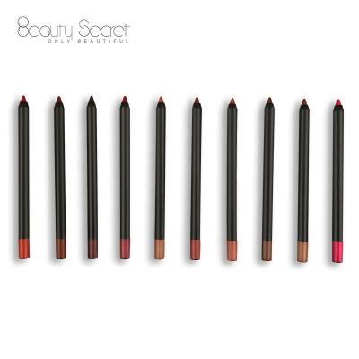 China BeautySecret Sunscreen 10 Colors High Quality Private Label Lipliner For Long Lasting Waterproof for sale