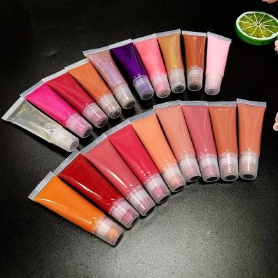 China Private label liquid lipstick sunscreen lip gloss tube lip gloss tube unique lip gloss gloss lip gloss for sale