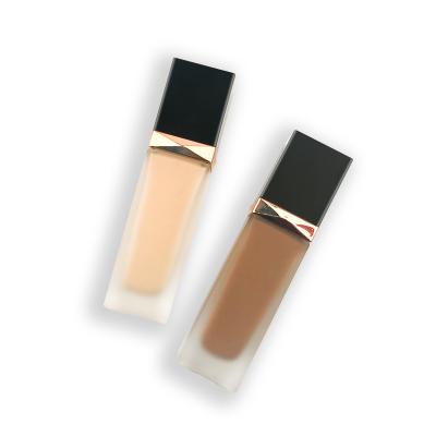 China 24hr Full Coverage Skin Foundation Natural Makeup All Skin Matte Waterproof 30ml Foundation Liquid Private Label for sale