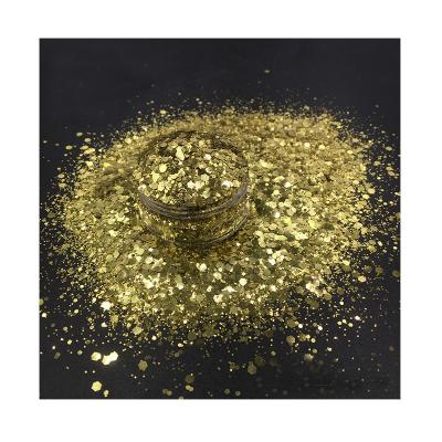 China Wholesale Cosmetic Powder Waterproof Chunky Glitter Mixes Holographic For Body for sale