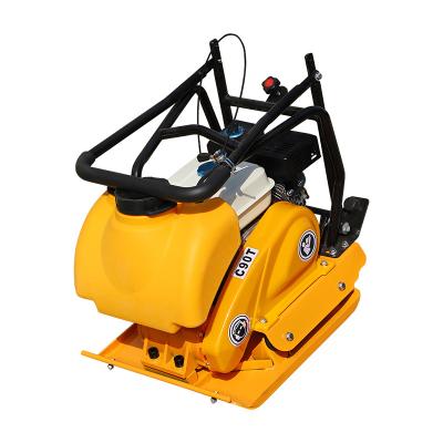 China For Asphalt Road Walk Behind Vibration Plate Compactor GX160 Gasoline For Sale for sale