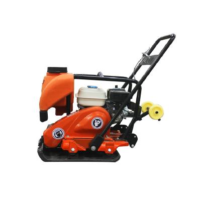 China For Asphalt Road Factory Price 90kg Plate Compactor Vibrator Rammer Compacting Machine With Gasoline for sale