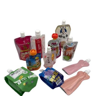 China Disposable Many Kinds Of Shape Stand Up Spout Pouch Soft Packaging for sale