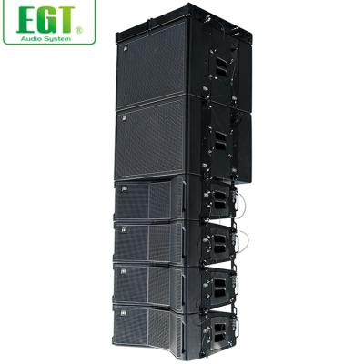 China Large Full Range 400W Maple Plywood Passive Line Array Subwoofer Powerful Plywood Enclosure Speaker for sale