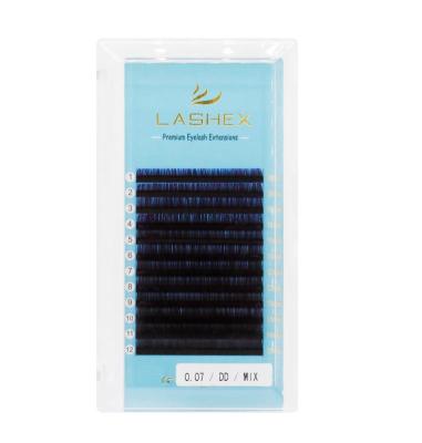 China 100% Natural Handmade Colored Classic Long Lashes Eyelash Extensions For New Year Party for sale