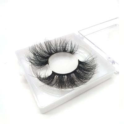 China LASHEX Reusable 25mm Lashes Full Style Mink Eyelashes Soft Fluffy Eyelashes 3D Miami Mink Lashes Strip Long Hair Eyelash Makeup for sale