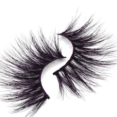 China Long Natural 5D Mink Eyelashes Natural False Eyelashes Lash False Soft Eyelash Extension Makeup Wholesale for sale