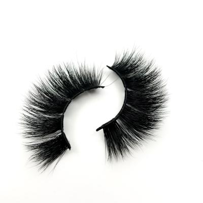 China Long Lasting Top Grade Real Mink Natural Looking For 3d Mink Eyelashes Private Label for sale