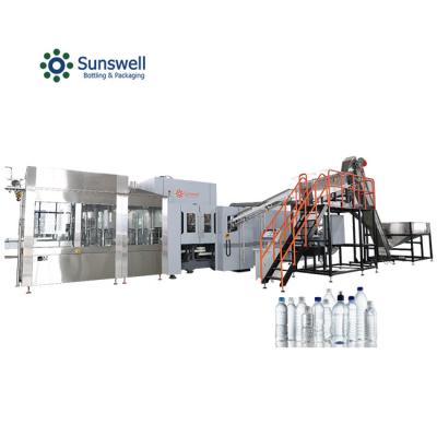 China Best Price Drinking Water Plastic Bottle Blowing-Filling-Capping Combi Line PET Bottled Mineral Water Filling Line for sale