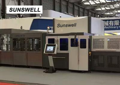 Chine Sunswell 3 dans 1 Combiblock de capsulage remplissant de soufflement pour l'eau de bouteilles d'ANIMAL FAMILIER à vendre