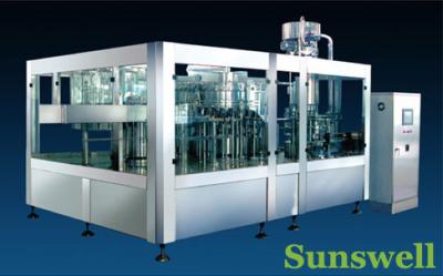 Chine Machine de remplissage de thé d'acier inoxydable, ligne remplissante liquide semi-automatique à vendre