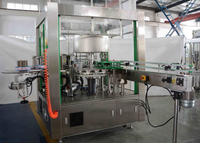 China OPP Hot Melt Glue Labeling Machine For Round Bottle , Bottle Labelling Machine for sale