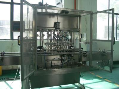 China Líquido automático máquina de llenado pistón para embotellado de cosméticos, alimentos, crema espesa, aceite en venta