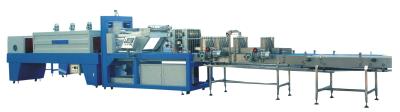 China Film Shrink Wrap apparatuur verpakkingsmachine voor verschrompelen film inwikkeling, wasmiddel, shampoo Te koop