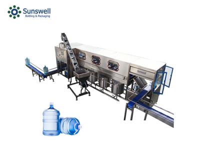 China Automatische het Water Vullende Productielijn van het 5 Gallon/20 L Vat/het Vullen machine Te koop