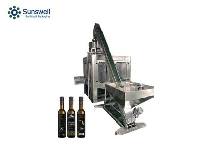 China Füllmaschine des Ariable-Neigungs-Schrauben-ätherischen Öls 110mm automatische Olive Oil Bottle Machine zu verkaufen