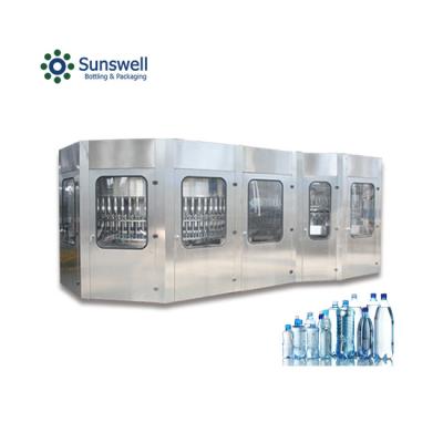 China Minero completamente automático puro mineral Water Plant de la máquina de rellenar 220V del agua del barril en venta