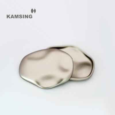 China Dry Cleaning KAMSING-High Quality Custom Designer Metal Shank Buttons for clothing women coat buttons for sale