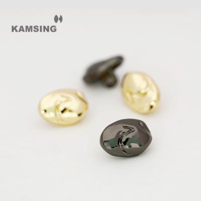 China KAMSING-Special Design Metal Leg Buttons Dry Cleaning Shape Small For Women Shirts for sale