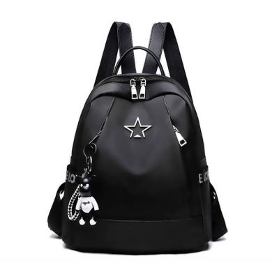 China Waterproof five-pointed wholesale star direct-selling backpack women's school bag trend school bag student all-match backpack new for sale