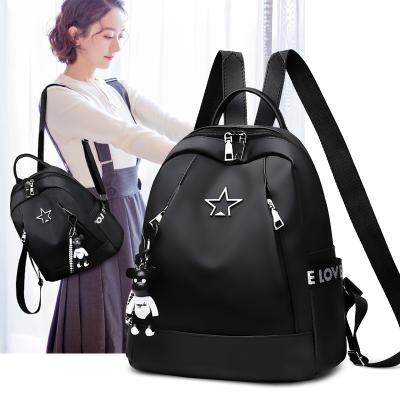 China 2023 new waterproof fashionable five-pointed star ladies backpack student female schoolbag bag fashion soft backpack for sale