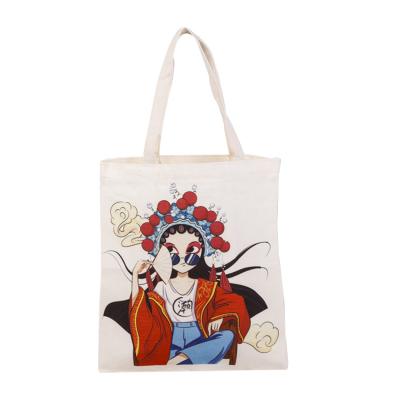 China Folding Hot - Selling Custom Cotton Canvas Bag Tote Bag Cotton Canvas for sale