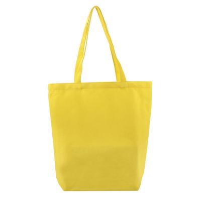 China Factory Wholesale Custom Yellow Goose Canvas Bag Folding Shopping Duffel Bag for sale