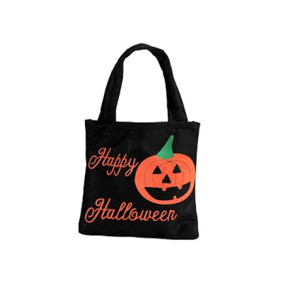 China Halloween Design Trick Or Treat Children's Festival Candy Gift Bag Handled for sale