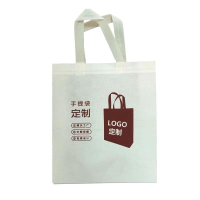 China Recyclable Most Popular Cheap Eco - Friendly Nonwoven Tote Logo Printing Shopping Bags for sale