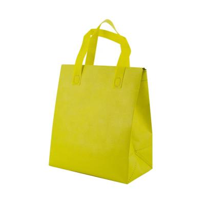 China Hot Selling High Quality Waterproof Wholesale Laminated Recycled Non Woven Cooler Bag For Food for sale