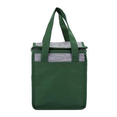 China Waterproof Outdoor Lunch Bag Cooler Bag Foldable Thermal Food Packaging Bag for sale