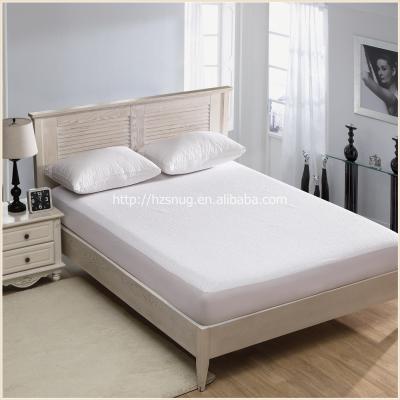 China Custom Premium Terry Cloth Waterproof Bedspread Mattress Protector Blanket Hypoallergenic Wholesale Waterproof Sheet for sale