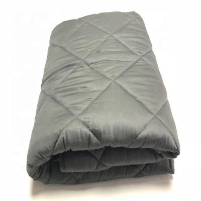 China Custom Weighted Double Side Glass Beads Cotton Blanket Anti-pilling, Blanket Weight, 15lbs Weighted Blanket for sale