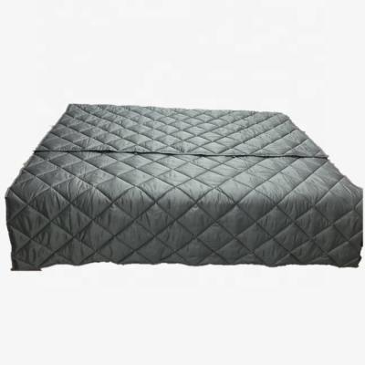 China American Style Hot Selling High Quality 30lb Glass Beads Weighted Blanket Over Waist Blanket Heavy Weighted Blanket for sale