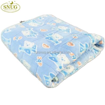 China Anti Dust Mite Minky Fleece Blanket Custom Printed Polyester Flannel Fleece Blanket Cheap Soft Baby Blanket for sale