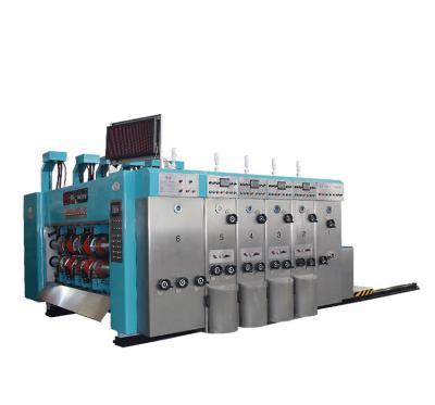 China Factory 4 Color Printing Machine Carton Box Packing Machine for sale